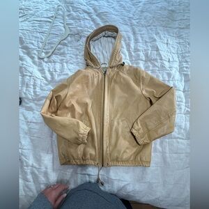 The Territory Ahead me's M hoodie leather JKT VTG 90's